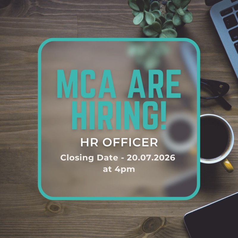 Come work at MCA.