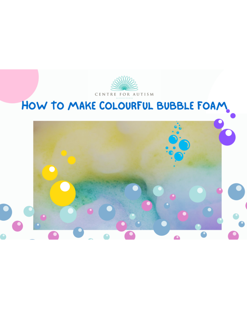 Colourful Bubble Foam