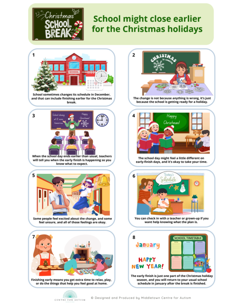 Social Narrative-Christmas school closures