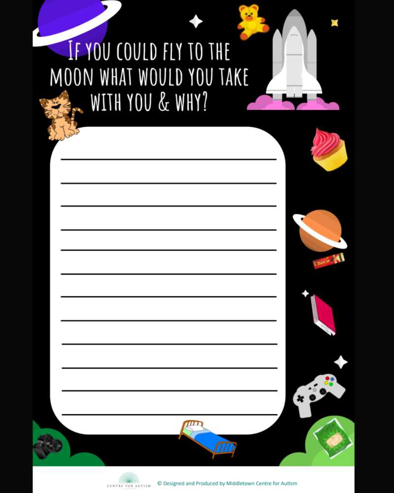 If I could fly to the moon