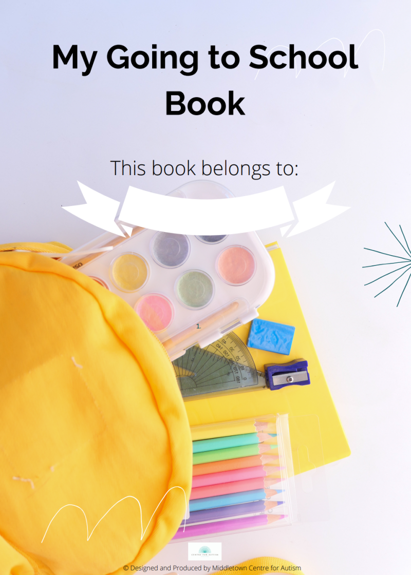 My Going to School book