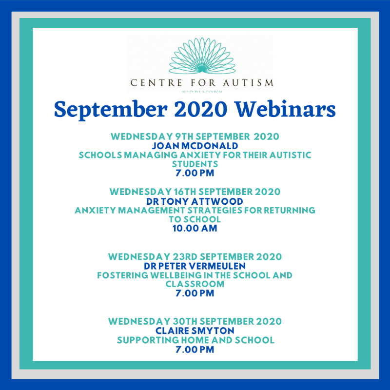 September Webinars