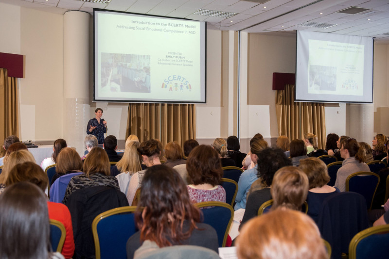 SCERTS training in Belfast with Emily Rubin, Emory University